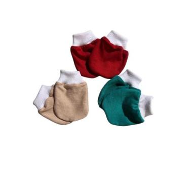 Imagem de luvinha maternidade bebe - Clecia Baby, KIT 3 LUVINHAS REF I