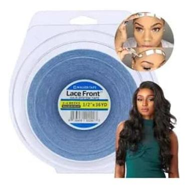 Imagem de Fita adesiva capilar lace front 36 yd walker tape, 1/2'' X 36 YD