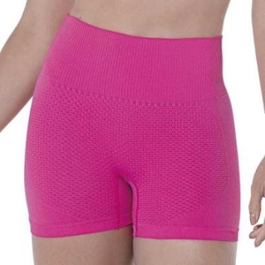 Imagem de Short Sem Costura DeMillus 94235 Velvette Ultraleve-Unissex
