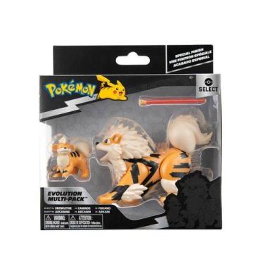 Imagem de Multipack Evolution Pokemon Word Arcanine E Growlithe - Sunny