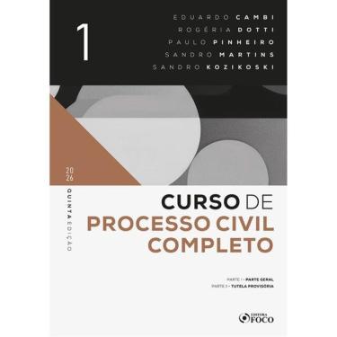 Imagem de Curso De Processo Civil Completo - 5ª Ed - 2026 Volume I - Vol. 1