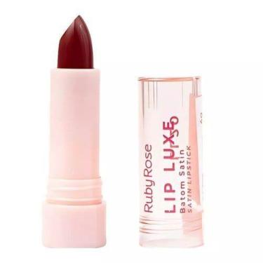 Imagem de Batom Satin Lip Luxe Ruby Rose - Cor: LL40