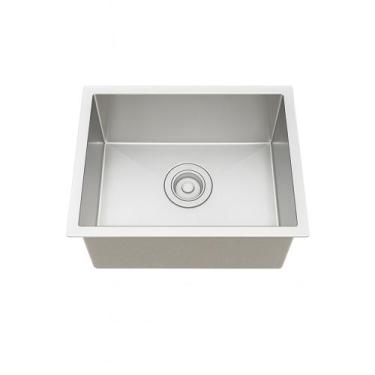 Imagem de Cuba De Cozinha Gourmet 44X44 Quadrada Inox Prata Brinovar