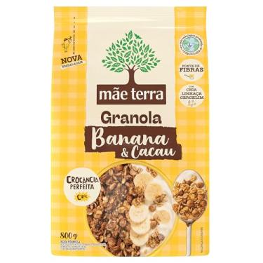 Imagem de Mãe Terra Granola Banana e Cacau 800g