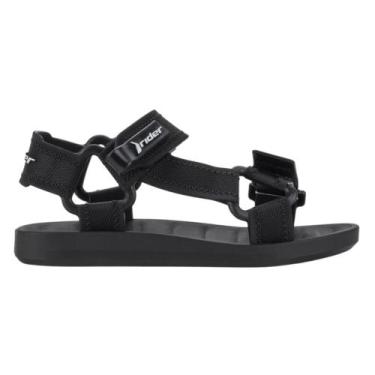 Imagem de Sandália Papete Infantil Rider Free Style II, Preto, 26