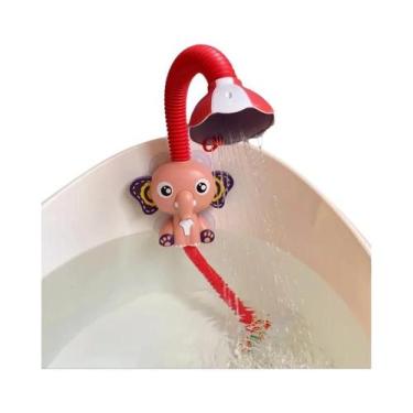 Imagem de Brinquedo De Banho Elétrico Em Forma De Girafa Com Spray De Água Para 