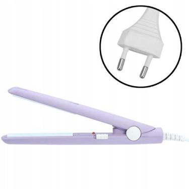 Imagem de Mini Prancha De Cabelo Portátil Compacta Bivolt - Santiago Eletro, Biv