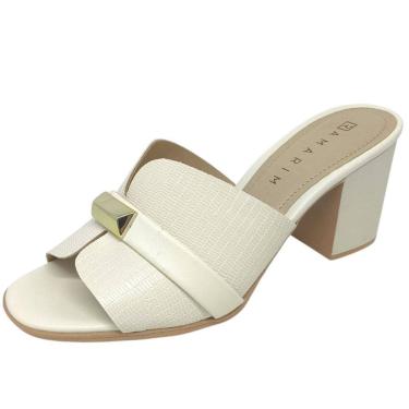 Imagem de Tamanco Feminino Salto Bloco Elegante Conforto Ramarim