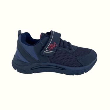 Imagem de Tênis Escolar Infantil Klin Confortável Leve e Resistente, 30, Azul, E