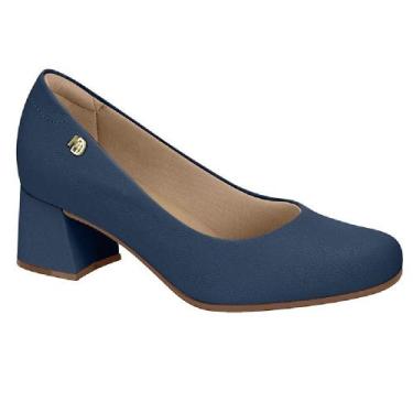 Imagem de Sapato modare salto bloco ref 7373.100.21736 feminino, 35, Marinho