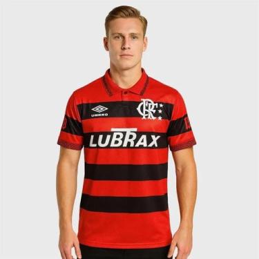 Imagem de Camisa Flamengo I Retrô Aniversário 100 Anos Centenário Tamanho:MCor:L