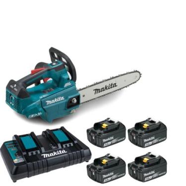 Imagem de Motosserra 4 Baterias 18v 3ah Duc306z Makita + Carregador Bivolt