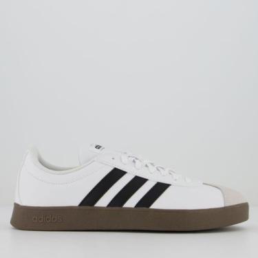 Imagem de Tênis Adidas VL Court Base Feminino Branco e Preto, 36