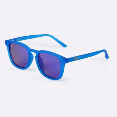Imagem de Óculos HUPI Rookie Cristal Azul Lente Azul Espelhado, UNICO, Cristal, 