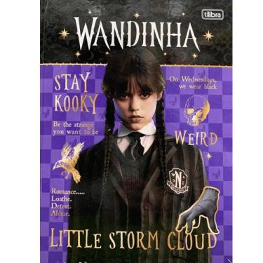 Imagem de Caderno Brochura Capa Dura 1 Matéria - 80 Folhas - Wandinha - Tilibra