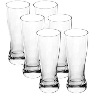 Imagem de Jogo 6 Copos 200ml Para Cerveja Catarinense Cristal Ecológico Bohemia