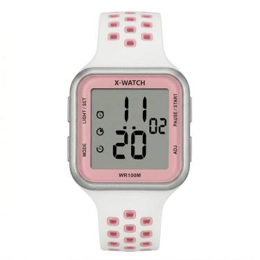 Imagem de Relógio X-Watch Feminino Ref: Xlppd069 Bxbx Retangular Digital