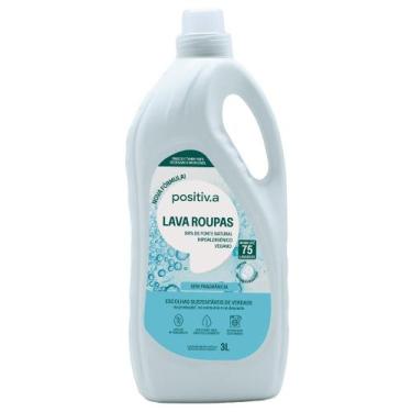 Imagem de Lava Roupas Liquido Sem Fragrancia Positiva 3L
