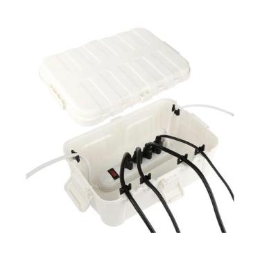 Imagem de Caixa Elétrica Externa Extra Grande À Prova d'Água, Capa Protetora Par