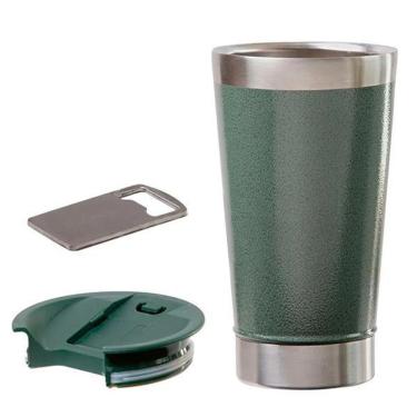Imagem de Copo Térmico Abridor 473Ml Dia Dos Namorados Verde Nº7