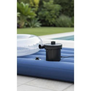 Imagem de Bomba Ar Inflador Elétrico Portátil 110/220V + 12V - Congratulations S