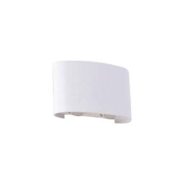 Imagem de Arandela Nordecor Ranne 12w Led Bivolt Branco 3000k Luz Amarela 2214 -