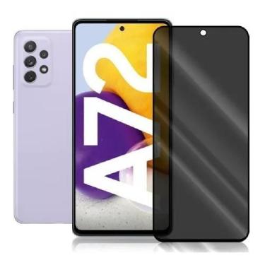 Imagem de Película 3d de vidro Privacidade Para Samsung Galaxy A72 TELA 6.7 - LX