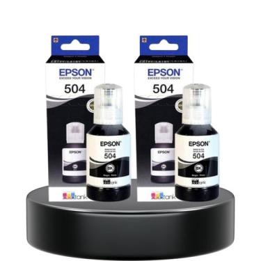 Imagem de Refil Tinta T504 L4150 L4160 2 Preto - TANK-T512