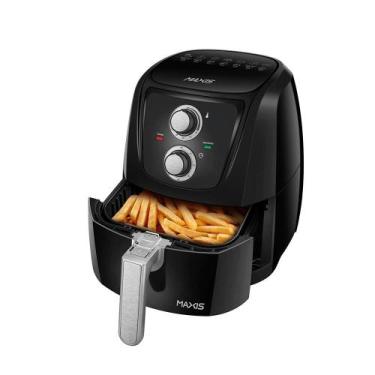 Imagem de Fritadeira Sem Óleo Air Fryer Maxis AF-01-MX Preta 60Hz, 220V