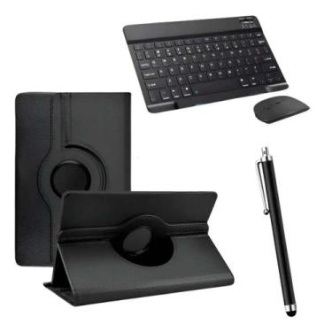 Imagem de Capa + Teclado Bluetooth + Mouse Bluetooth para Tablet 10.1 Lenovo Tab