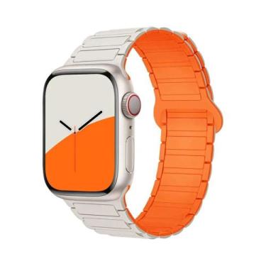 Imagem de Pulseira Esportiva Magnética De Silicone De 49mm Para Apple Watch Comp