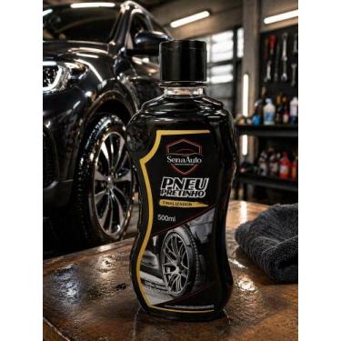 Imagem de Finalizador Automotivo para Pneus 500ml Preto Brilho Intenso Revitaliz