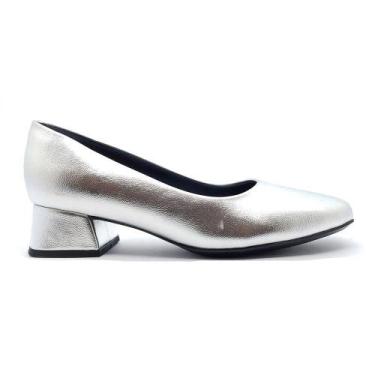 Imagem de Sapato Piccadilly Feminino 160055, 37, Prata
