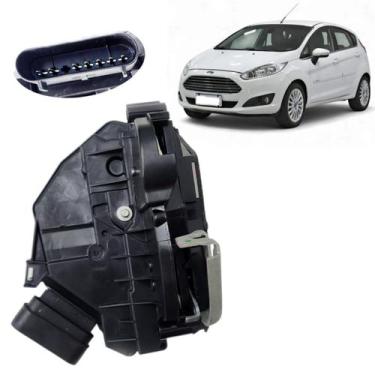 Imagem de Fechadura Elétrica Porta Dianteira Esquerda Ford New Fiesta 2012 2013 