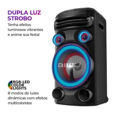 Imagem de Caixa De Som Torre Aiwa T1w-02 1600w Bluetooth