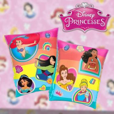 Imagem de Boia De Braço Inflável Infantil Piscina Praia Desenhos Animados - Disn