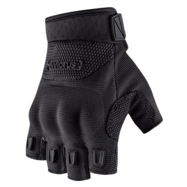 Imagem de Luva Tática Invictus Fingerless Bunker Preta - G
