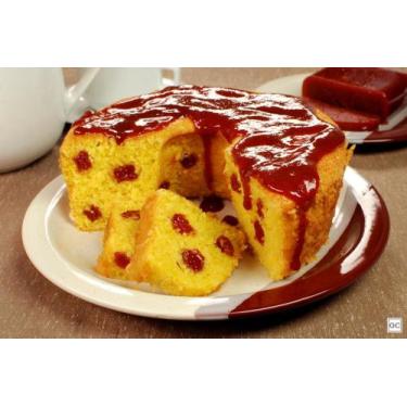 Imagem de Bolo de Fubá com Goiabada Cremosa - Santto Mel 