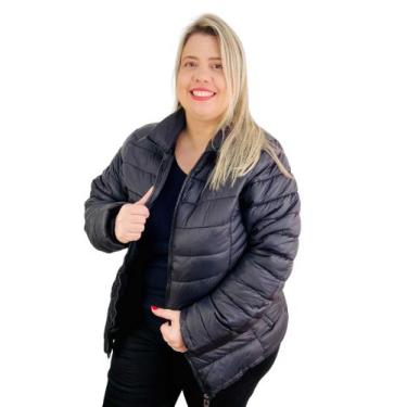 Imagem de Jaqueta Plus Size Feminina Puffer Bobojaco Forrada Pelinhos 628025 - F
