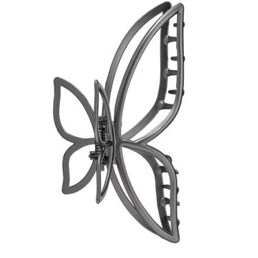 Imagem de Proart Piranha Metal Black Borboleta - Acessório Para Cabelo