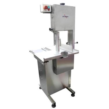 Imagem de Serra Fita em Aço Inox para Carne e Ossos SL-282 2CV Lâmina 2,82m 1472W 220V Mesa Móvel Skymsen