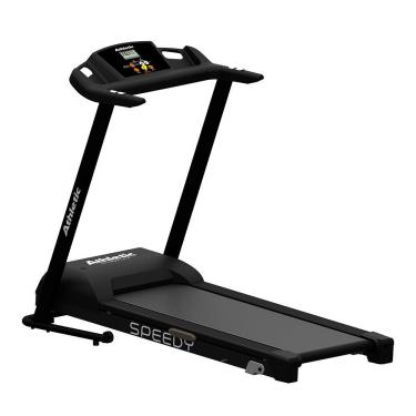Imagem de Esteira Elétrica Speedy Ergométrica Motor 4,0W Velocidade 14 Dobrável Lona Ampla Residencial Athletic