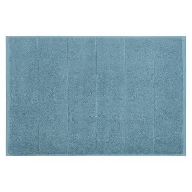 Imagem de Toalha de Piso Flat Azul Citadel Felpa 100% Algodão 50cm X 70cm 1 Peça Azul Altenburg