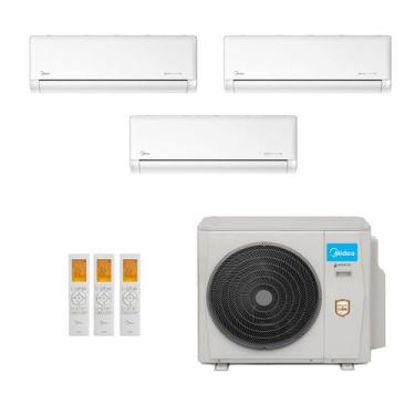 Imagem de Ar-Condicionado Multi Split Inverter Midea 42.000 (2x Evap HW 12.000 +