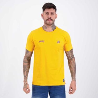 Imagem de Camiseta NBA Los Angeles Lakers New Look Laranja, P