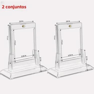 Imagem de Conjunto De Protetores Magnéticos 35PT Para Cartões Colecionáveis De P