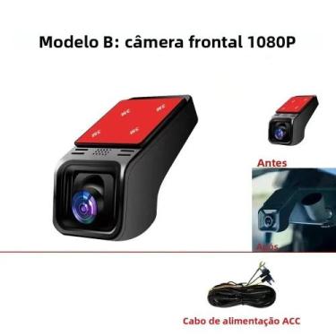 Imagem de Câmera DVR Para Carro 4K 2160P WiFi, Monitor De Estacionamento 2K 1600