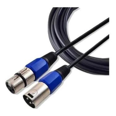 Imagem de Cabo Mxt P/ Microfone - Balanceado Dmx Xlr Canon - 5 Metros