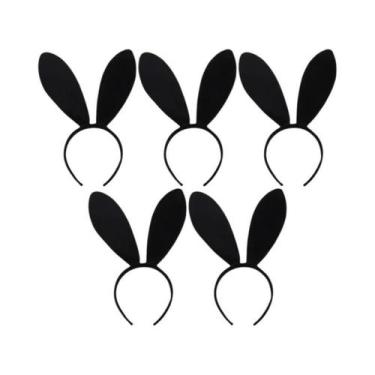 Imagem de Conjunto De Faixas De Cabelo Com Orelhas De Coelho 1-20 Peças, Acessór