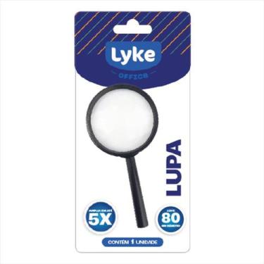 Imagem de Lupa Lyke lente 80mm amplia 5x